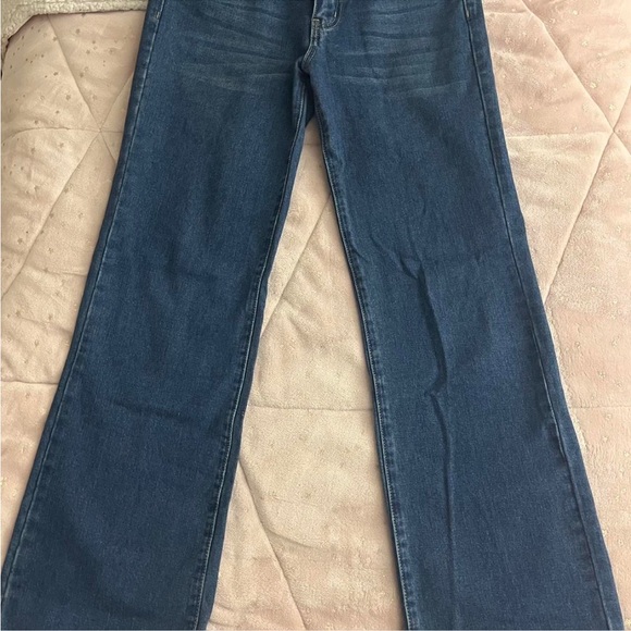 SHEIN Woman’s Mid-rise Dark wash Jeans Size XS/2 - Picture 3 of 3